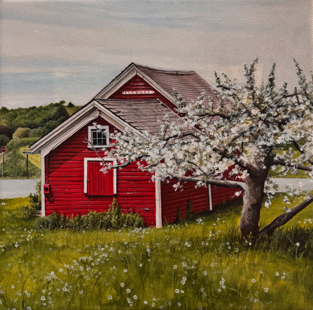 Slyboro Ciderhouse, 8”x8”