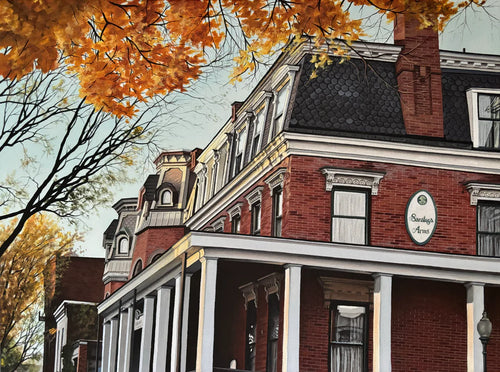 Saratoga Arms, print