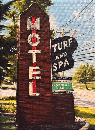 Turf and Spa, 8”x6”