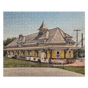 Fort Edward Station Fine Art Puzzle