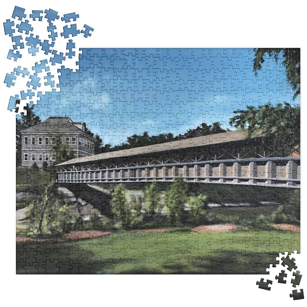 Footbridge Fine Art Puzzle