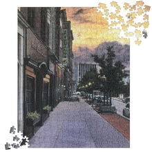 Downtown Dusk Fine Art Puzzle