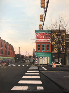 1st and Broad, 40”x30”