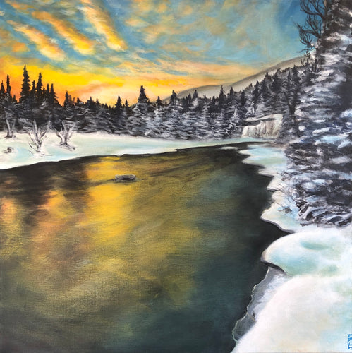 Winters Luster, print