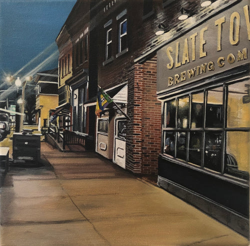Slate Town, print