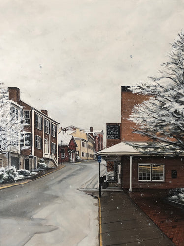 Winter Visit, print
