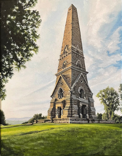 Saratoga Battle Monument, print