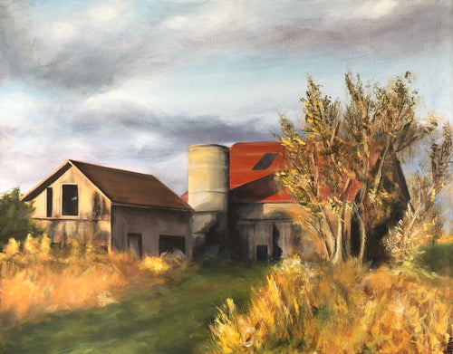Red Roof, print
