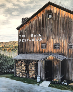 The Barn, 28”x22”