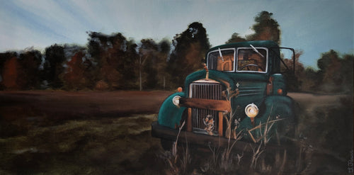 Off the Main Road, 12”x24”
