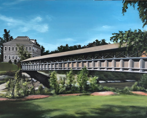 The Footbridge, print