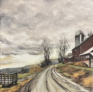 Country Road, 6”x6”