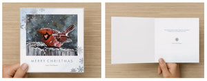 ~Merry Christmas~ cards featuring "Braving the Elements"